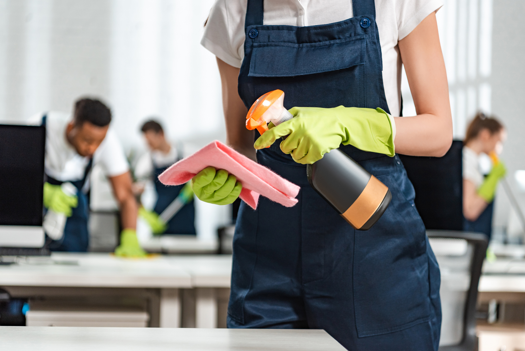 Fresh and orderly interior maintained by Neat Co. cleaning services